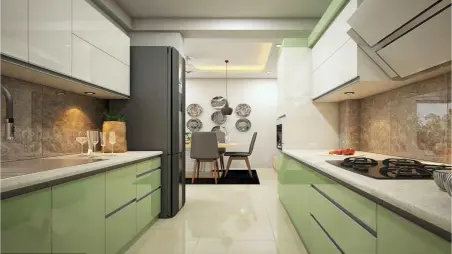 View Modular Kitchen design details