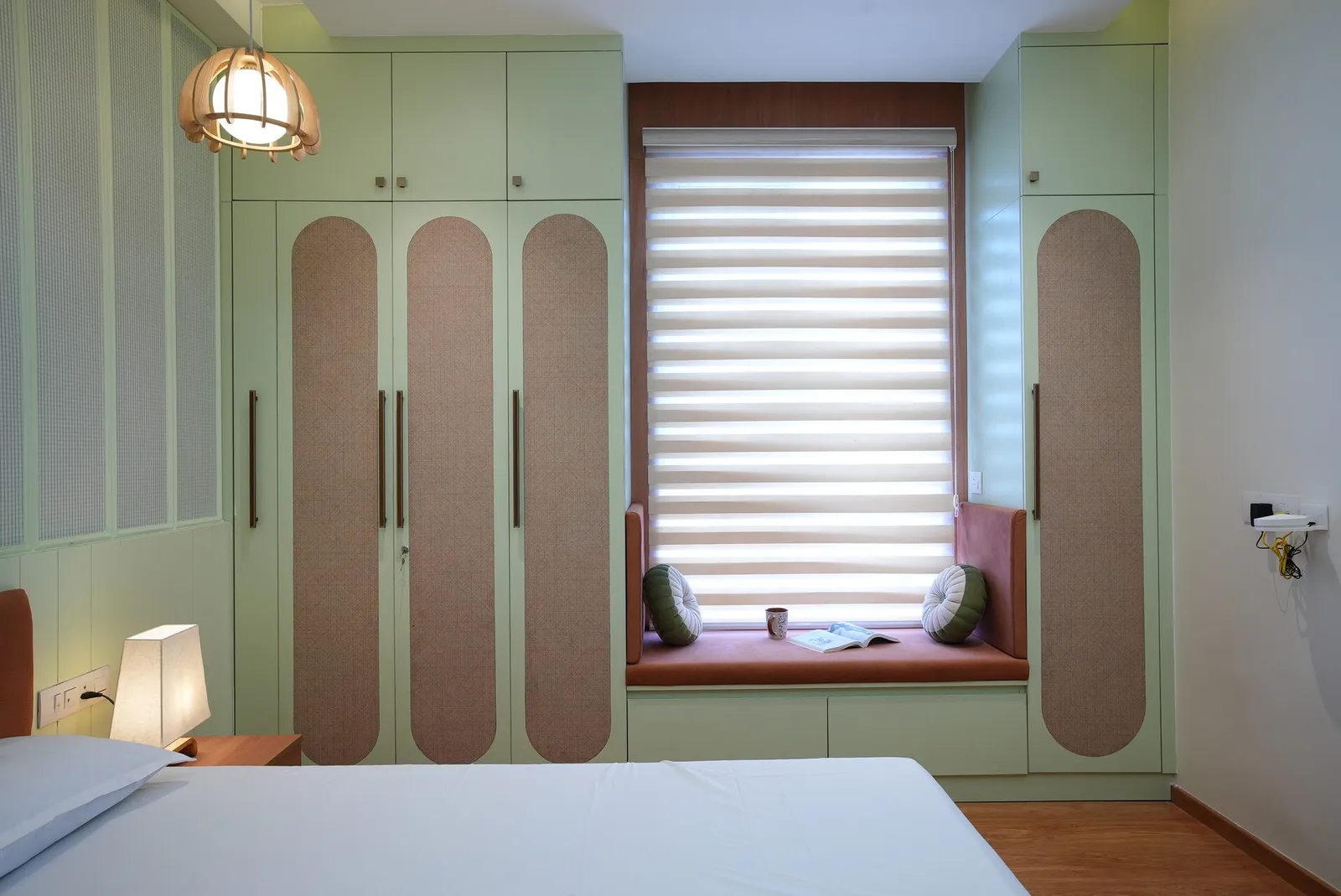 Signature tier kitchen entry with styled display shelving, Bangalore
