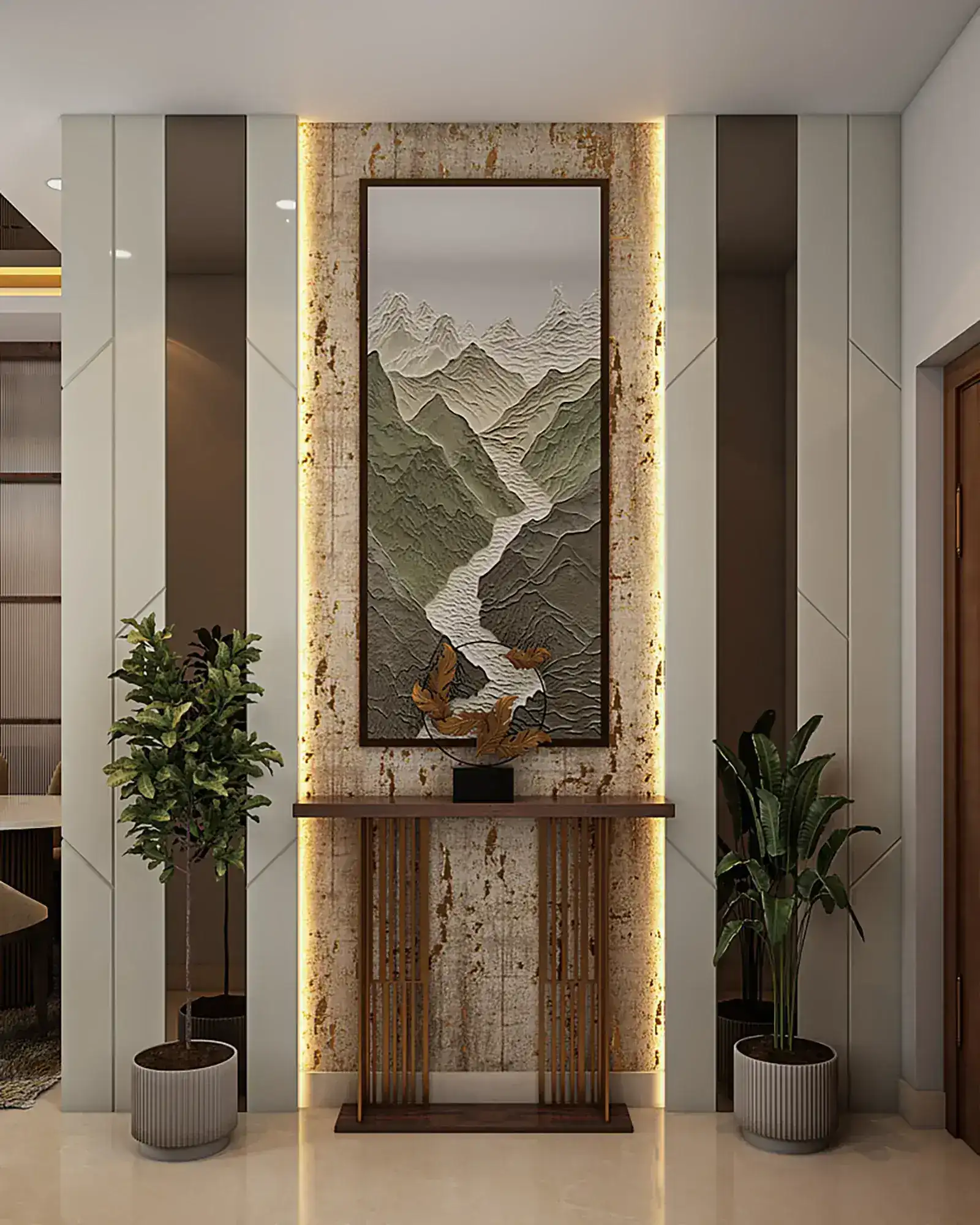 Foyer interior design Bangalore