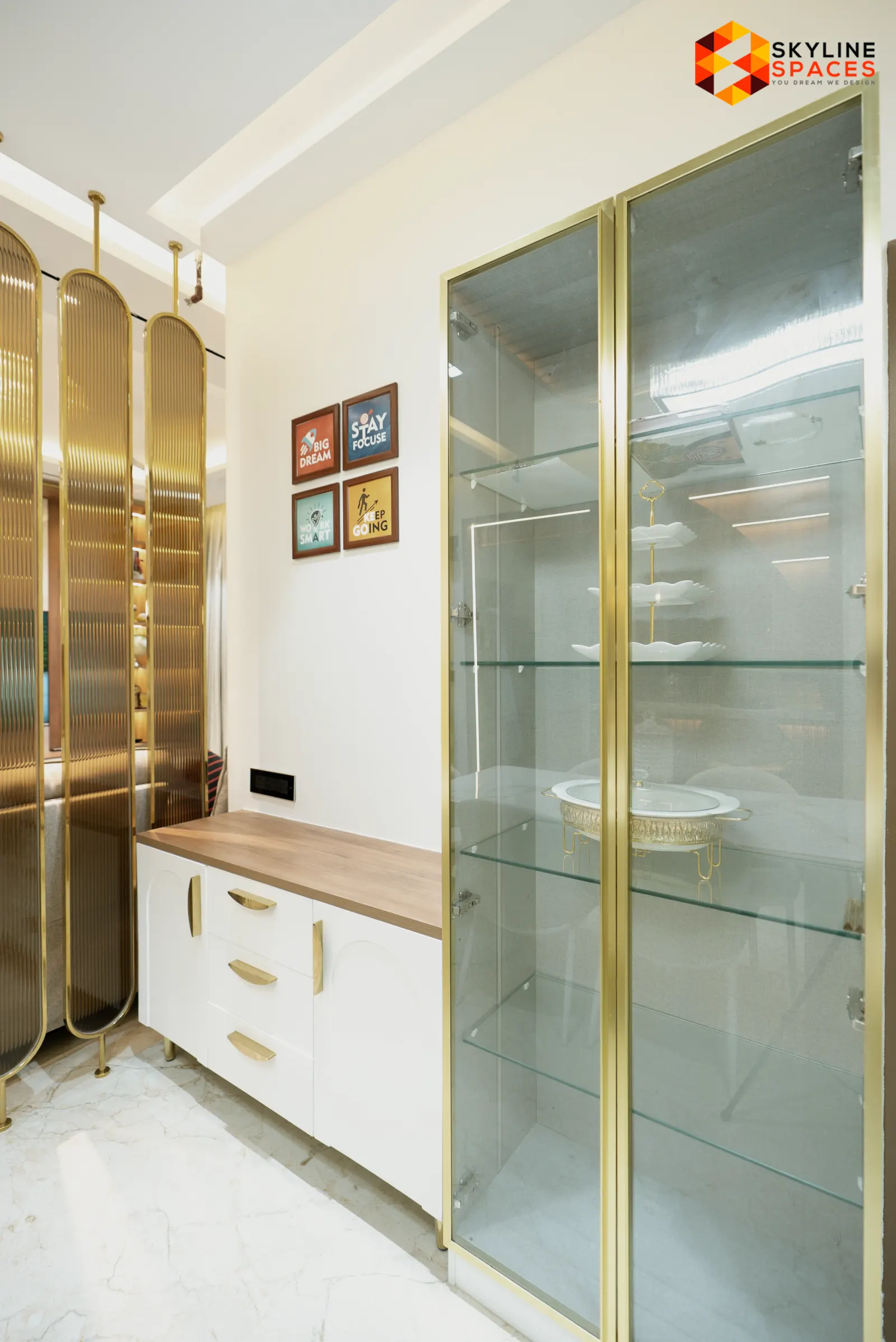 Skyline Luxury interior design - bedroom decor in Bangalore