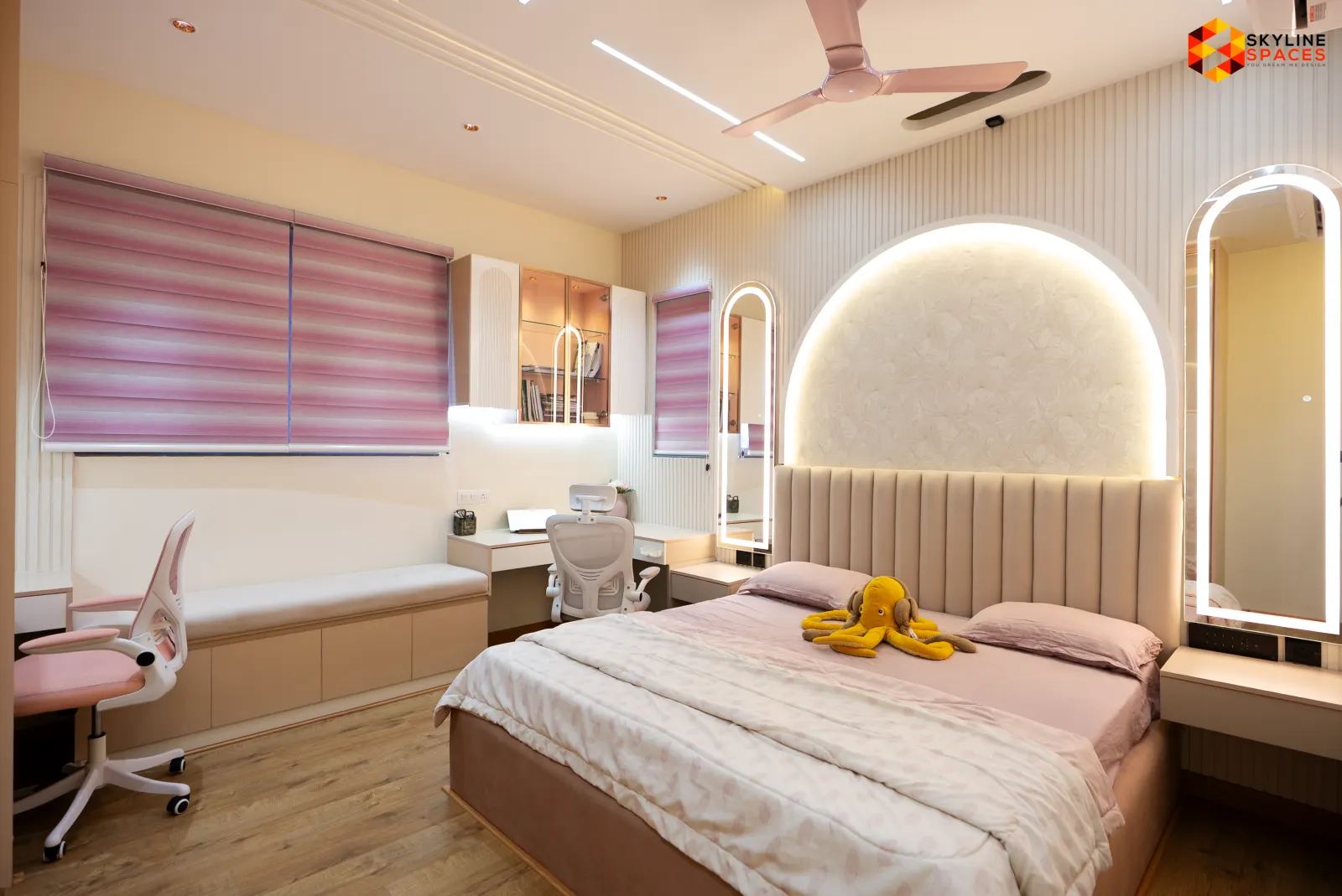 Skyline Luxury interior design - kitchen design in Bangalore