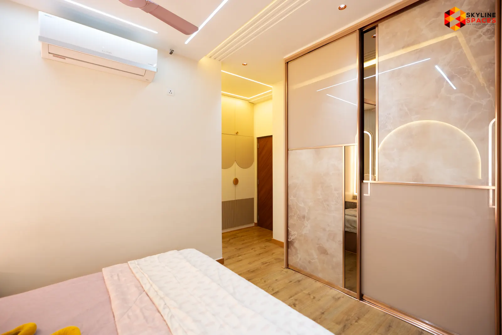 Skyline Luxury interior design - balcony styling in Bangalore