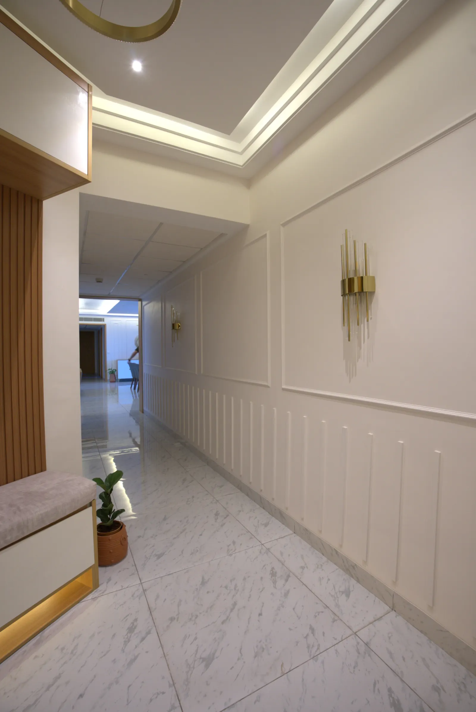 Skyline Luxury interior design - bedroom decor in Bangalore