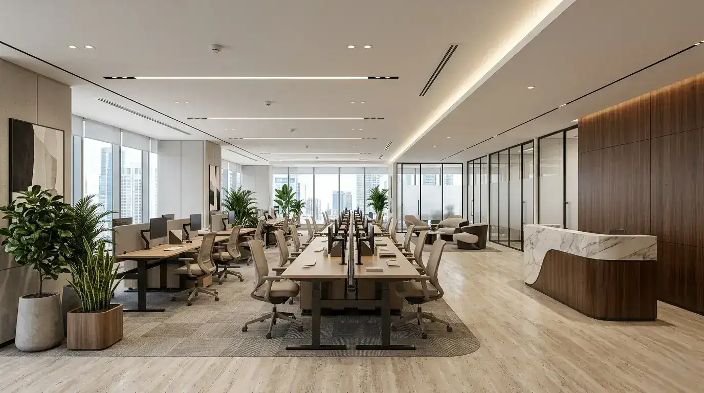 Apartment interior design Whitefield Bangalore by Skyline Spaces