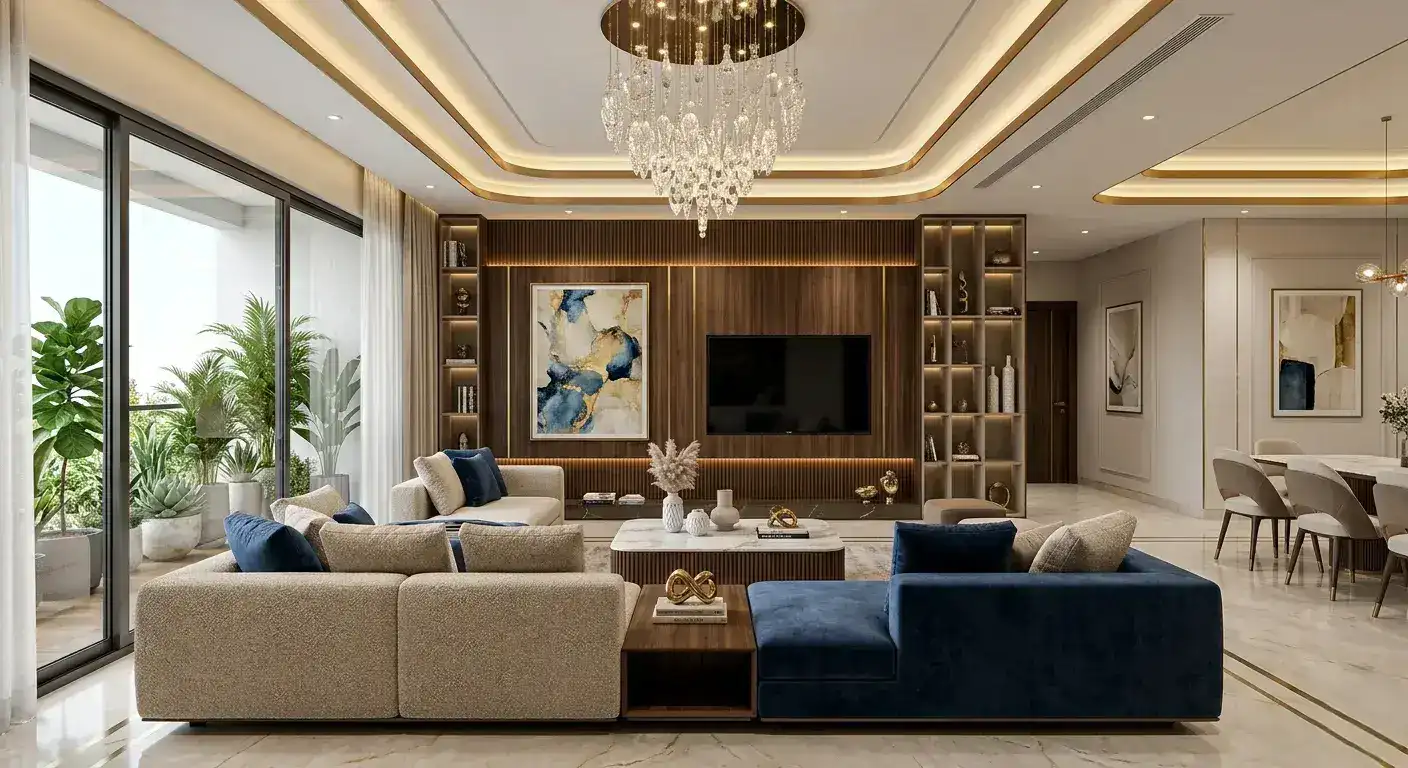 Turnkey interior design Rajajinagar Bangalore by Skyline Spaces